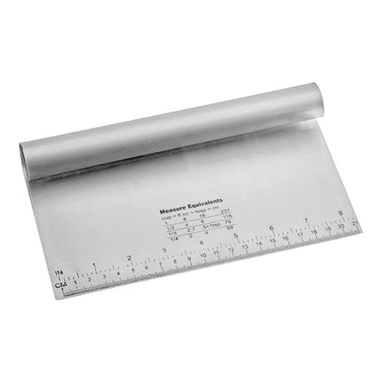 Dao cạo bột thép không gỉ Choice 22 x 12 cm có vạch đo