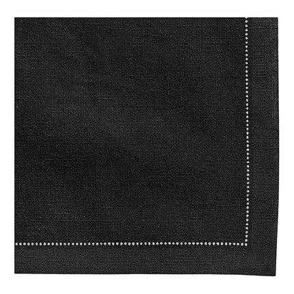 Khăn lót ly đen bằng cotton 100% Choice 11 cm x 11 cm - Thùng 1200 cái