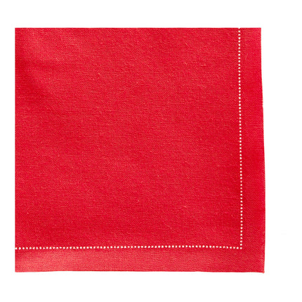 Khăn ăn đỏ bằng cotton 100% Choice 40 cm x 40 cm - Gói 25 cái