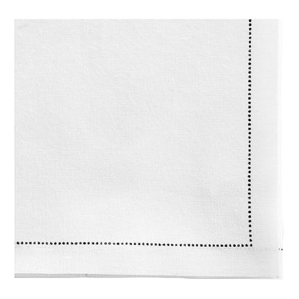 Khăn ăn trắng bằng cotton 100% Choice 40 cm x 40 cm - Gói 25 cái
