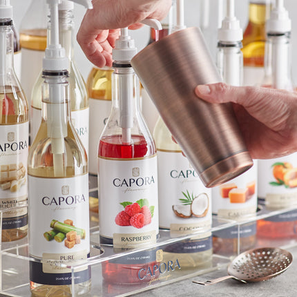 Siro tạo hương mâm xôi Capora 750 ml - Thùng 6 chai
