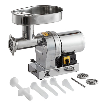 Máy xay thịt điện Backyard Pro BSG22 Butcher Series #22 - 120V, 1 1/2 hp