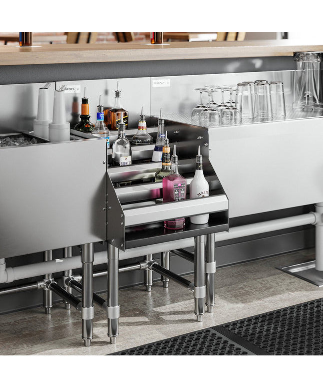 Giá trưng bày rượu 5 tầng inox Regency Spec Line rộng 46 cm - sâu 61 cm