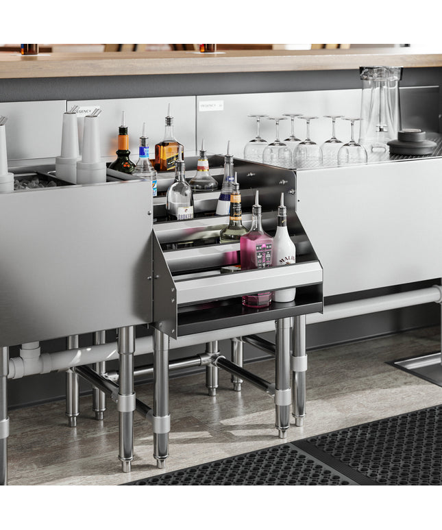 Giá trưng bày rượu 5 tầng inox Regency Spec Line 46 cm - sâu 74 cm