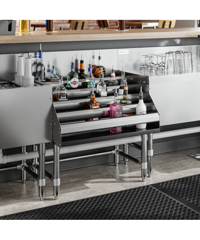 Giá trưng bày rượu inox 5 tầng Regency Spec Line 76 cm - Sâu 61 cm