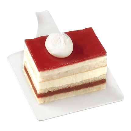 Khay trưng bày bánh ngọt vuông bã mía màu trắng Solia 7,9 cm - Thùng 1.000 cái