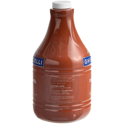 Sốt tạo hương caramel Ghirardelli 1,9 lít - Thùng 6 chai