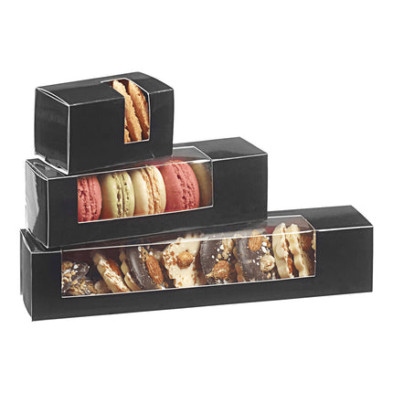Hộp đựng 9 bánh macaron Solia EC26202 Gourmandine - Thùng 250 cái
