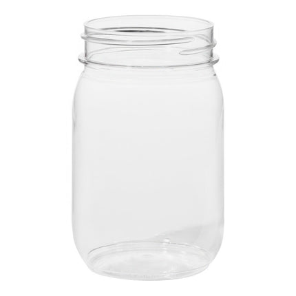 Ly mason nhựa tùy chỉnh Tossware POP 473 ml - Thùng 48 cái