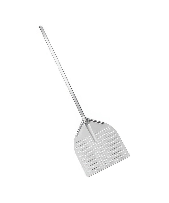 Xẻng pizza vuông đục lỗ toàn nhôm American Metalcraft 37 cm với cán 104 cm LPITP1438