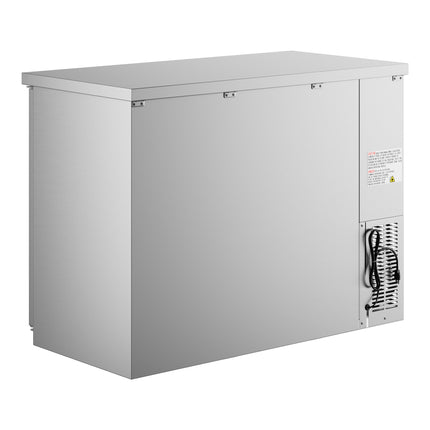 Tủ mát quầy bar hẹp Avantco UBB-48-HC-S thép không gỉ 122 cm cửa đặc đèn LED
