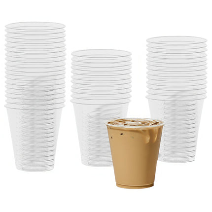 Ly lạnh nhựa PLA từ thực vật tùy chỉnh Tossware Arena 355 ml, miệng 96 mm - Thùng 1.000 cái