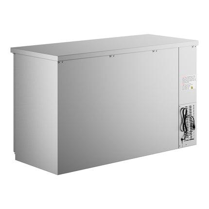 Tủ mát dưới quầy bar inox Avantco UBB-60G-HC-S 152 cm cửa kính hẹp có đèn LED