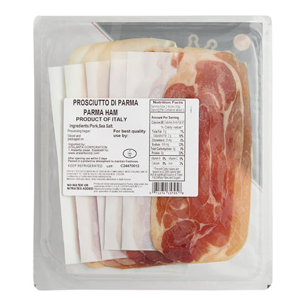 Thịt nguội Fontana Ermes DOP thái lát mỏng prosciutto di Parma Ý 85 g - Thùng 10 cái