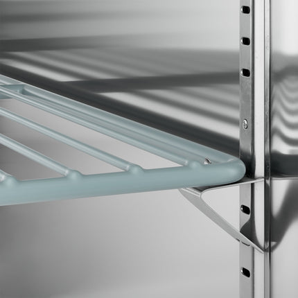 Tủ mát quầy bar cửa đặc đen cao ngang quầy Avantco UBB-4-HC 229 cm đèn LED