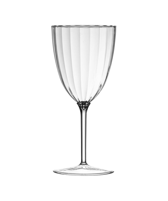 Ly rượu vang nhựa liền khối Posh Setting 207 ml trong suốt - Thùng 96 cái