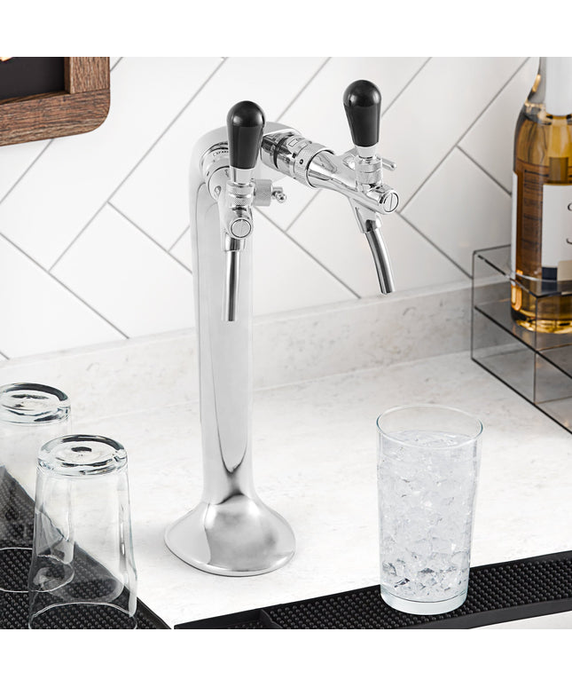 Máy cấp nước dưới quầy Narvon 76 lít/giờ có nước lạnh, thường và có gas với 2 vòi - 120V