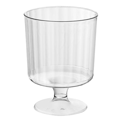 Ly rượu vang nhựa một mảnh trong suốt Visions 148 ml - Thùng 240 cái
