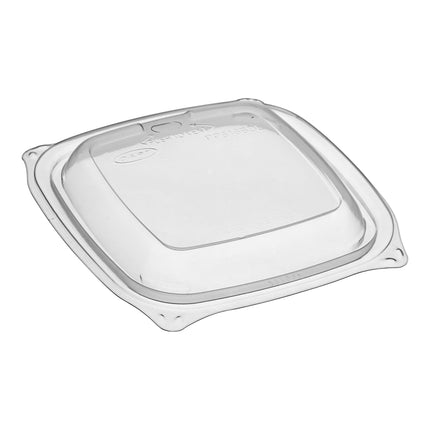 Nắp phẳng vuông có lỗ thông hơi nhựa PP Dart PP816BDL PresentaBowls Pro trong suốt cho tô vuông 237-473 ml - Thùng 504 c