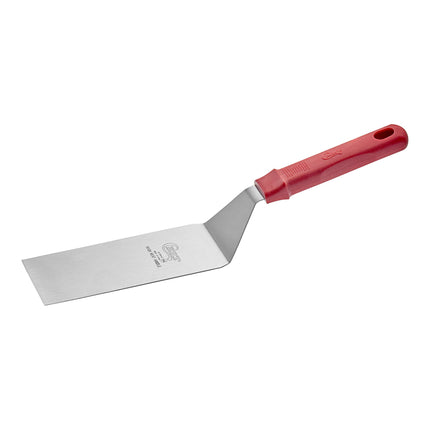 Xẻng lật cạnh vuông chịu nhiệt cao Choice, tay cầm nylon đỏ 15 x 8 cm