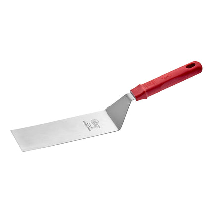 Xẻng lật cạnh vuông chịu nhiệt cao Choice, tay cầm nylon đỏ 20 x 8 cm