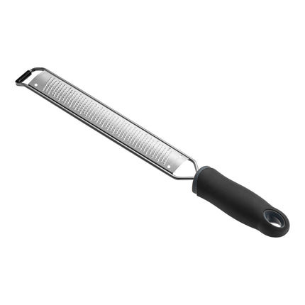Dụng cụ bào vỏ chanh rasp inox Fourte 38 cm tay cầm đen chống trượt