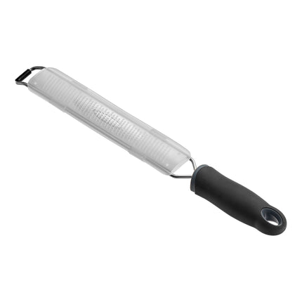 Dụng cụ bào vỏ chanh rasp inox Fourte 38 cm tay cầm đen chống trượt
