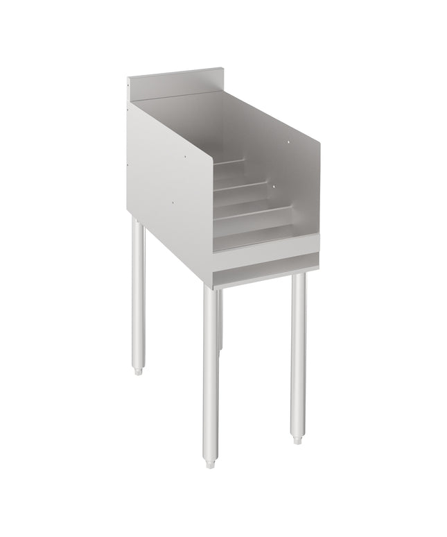 Giá trưng bày rượu dưới quầy 4 tầng inox Krowne Silver Series 18-12RD 30 cm - sâu 57 cm