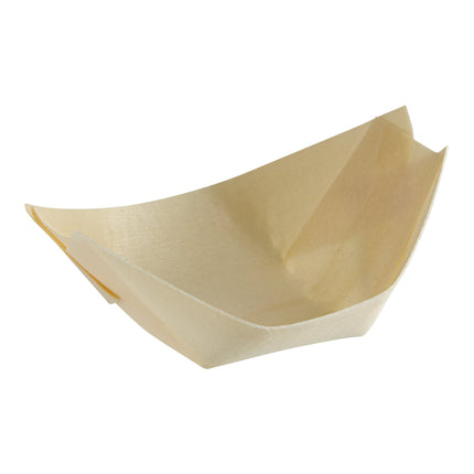 Thuyền gỗ dùng một lần TableCraft BAMDB3 9 x 5 cm 30 ml - Gói 50 cái