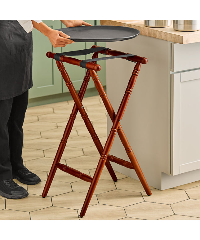 Giá đỡ khay chân tiện gỗ dái ngựa Lancaster Table & Seating 81,3 cm