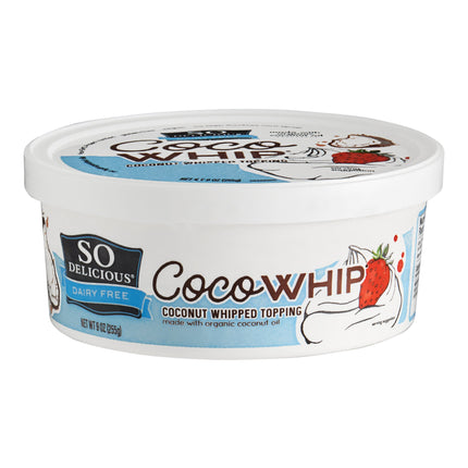 Kem tươi phủ dừa không sữa Cocowhip So Delicious 266 ml - Thùng 12 cái