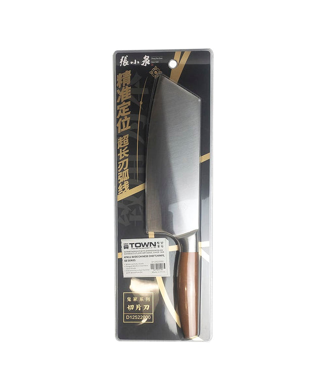 Dao Phay Town 47411 19.1 cm Cán Gỗ Thép Không Gỉ