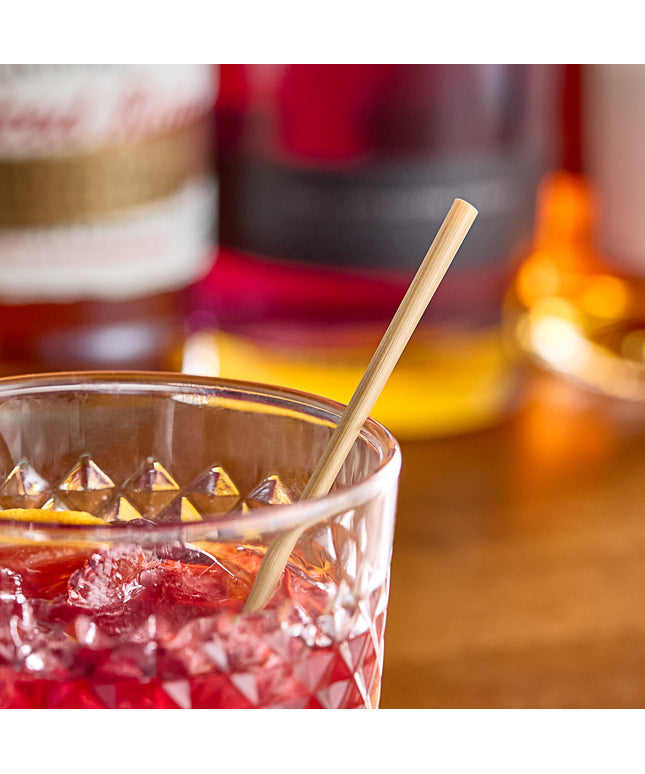 Ống hút cocktail lúa mì phân hủy sinh học HAY! Straws 13 cm màu tự nhiên - Thùng 3.000 cái
