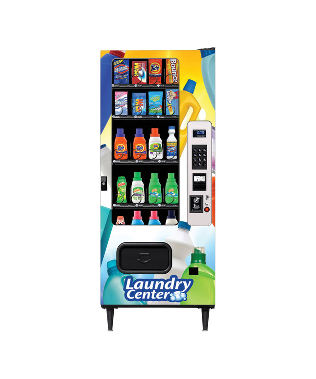 Máy bán hàng tự động đồ giặt 20 lựa chọn kèm nhận xu, kiểm tiền và đầu đọc thẻ Selectivend 35730472 74 x 88 x 183 cm