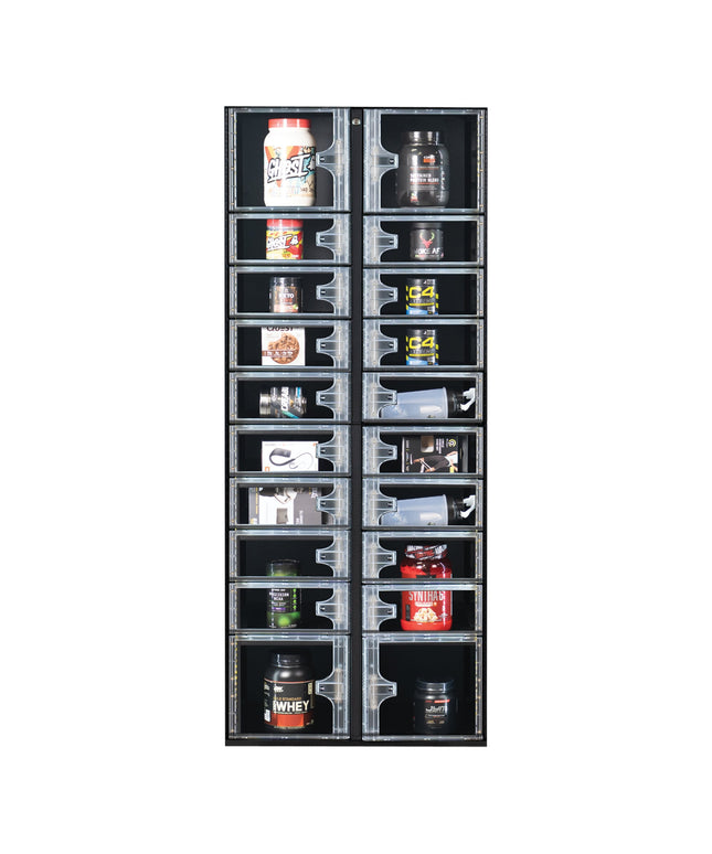 Tủ khóa bán lẻ thông minh vệ tinh 20 ngăn Selectivend ClearVision 76,5 x 64,5 x 186,2 cm 36420014
