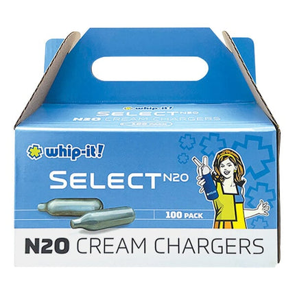 Bình xịt khí N2O Whip-It CC-Sel-100L Select - Hộp 100 cái