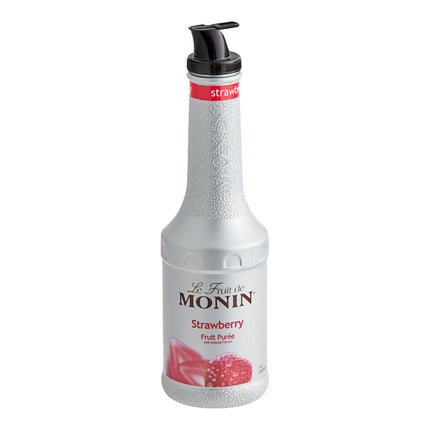 Puree trái cây dâu tây Monin 1 lít - Thùng 4 chai