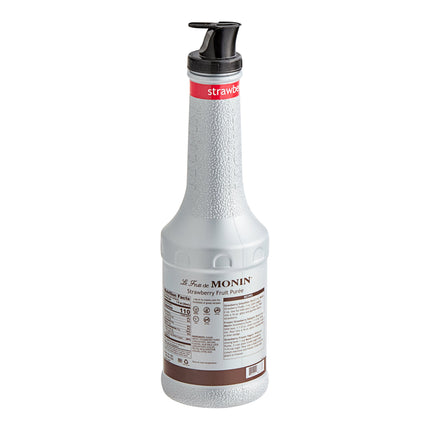 Puree trái cây dâu tây Monin 1 lít - Thùng 4 chai