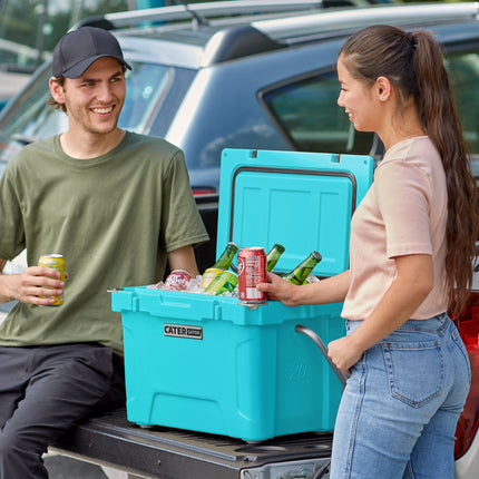Thùng đá giữ lạnh ngoài trời quay ép CaterGator CG20BL 18,9 lít - Màu xanh da trời