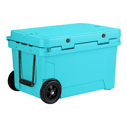 Thùng giữ lạnh ngoài trời di động đúc quay CaterGator CG45BLW màu xanh da trời 43 lít