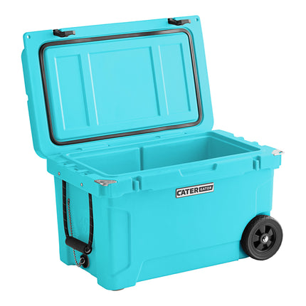 Thùng giữ lạnh ngoài trời di động đúc quay CaterGator CG45BLW màu xanh da trời 43 lít