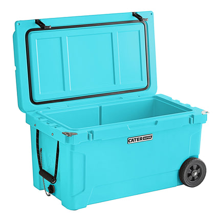 Thùng giữ lạnh di động rotomold CaterGator CG65BLW xanh trời 61,5 lít