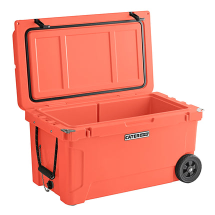 Thùng đá di động rotomold CaterGator CG65CLW 62 lít màu san hô