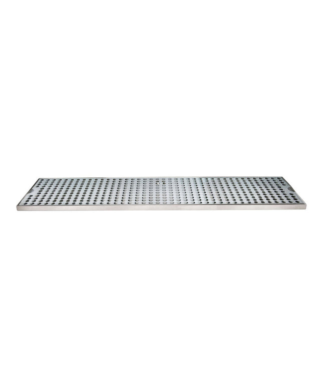 Khay hứng bia bằng thép không gỉ Micro Matic DP-120D-33-P 84 x 13 cm gắn mặt có thoát nước