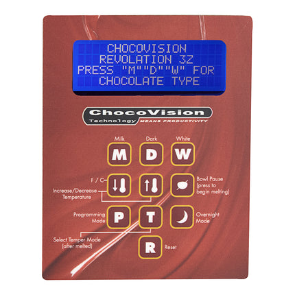 Máy điều nhiệt sô cô la ChocoVision Revolation 3Z công suất 14 kg - 110V, 1300W