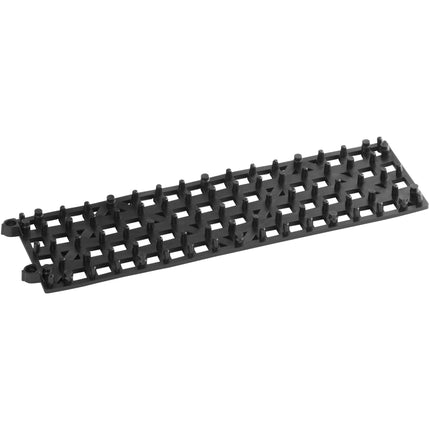 Thảm lót quầy bar Choice nhựa đen dạng ghép nối 8,9 x 30 cm - Thùng 12 cái