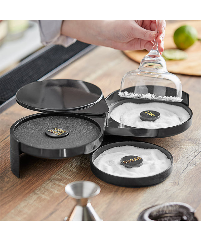 Khay muối viền ly / margarita 3 ngăn Choice - Thùng 3 cái