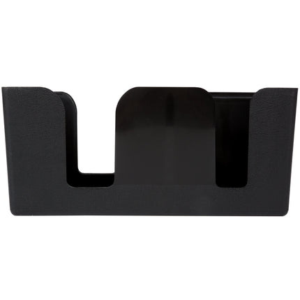 Khay đựng dụng cụ bar nhựa đen 6 ngăn Choice - Hộp 3 cái