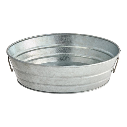 Xô kim loại mạ kẽm tròn American Metalcraft MTUB12 30 x 8 cm