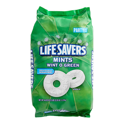 Kẹo cứng LIFE SAVERS Wint-O-Green 1,3 kg - Thùng 6 gói